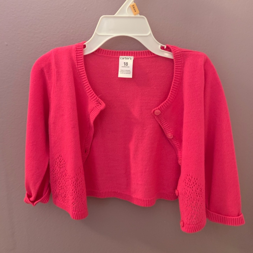Carters never worn sweater